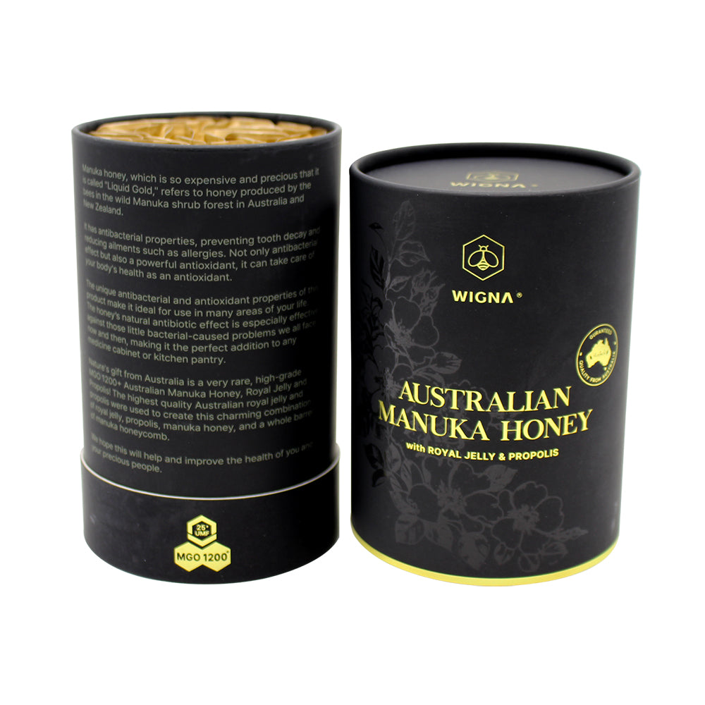 WIGNA Manuka Honey Sticks Tube MGO 1200+ (15g × 30)