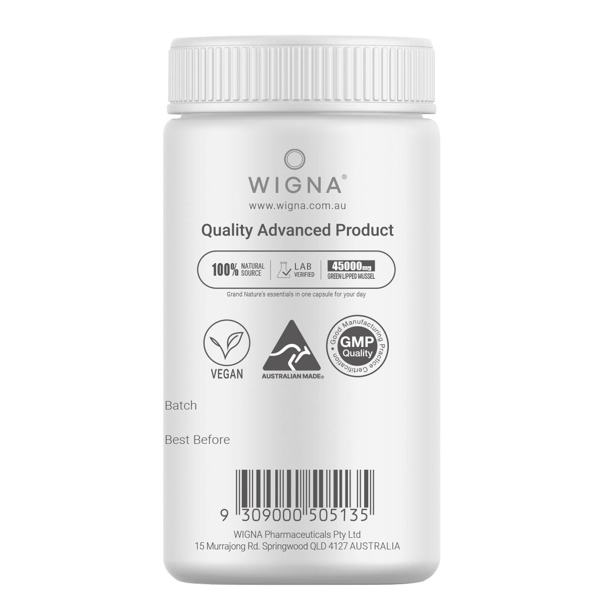 WIGNA Green Lipped Mussel 45000