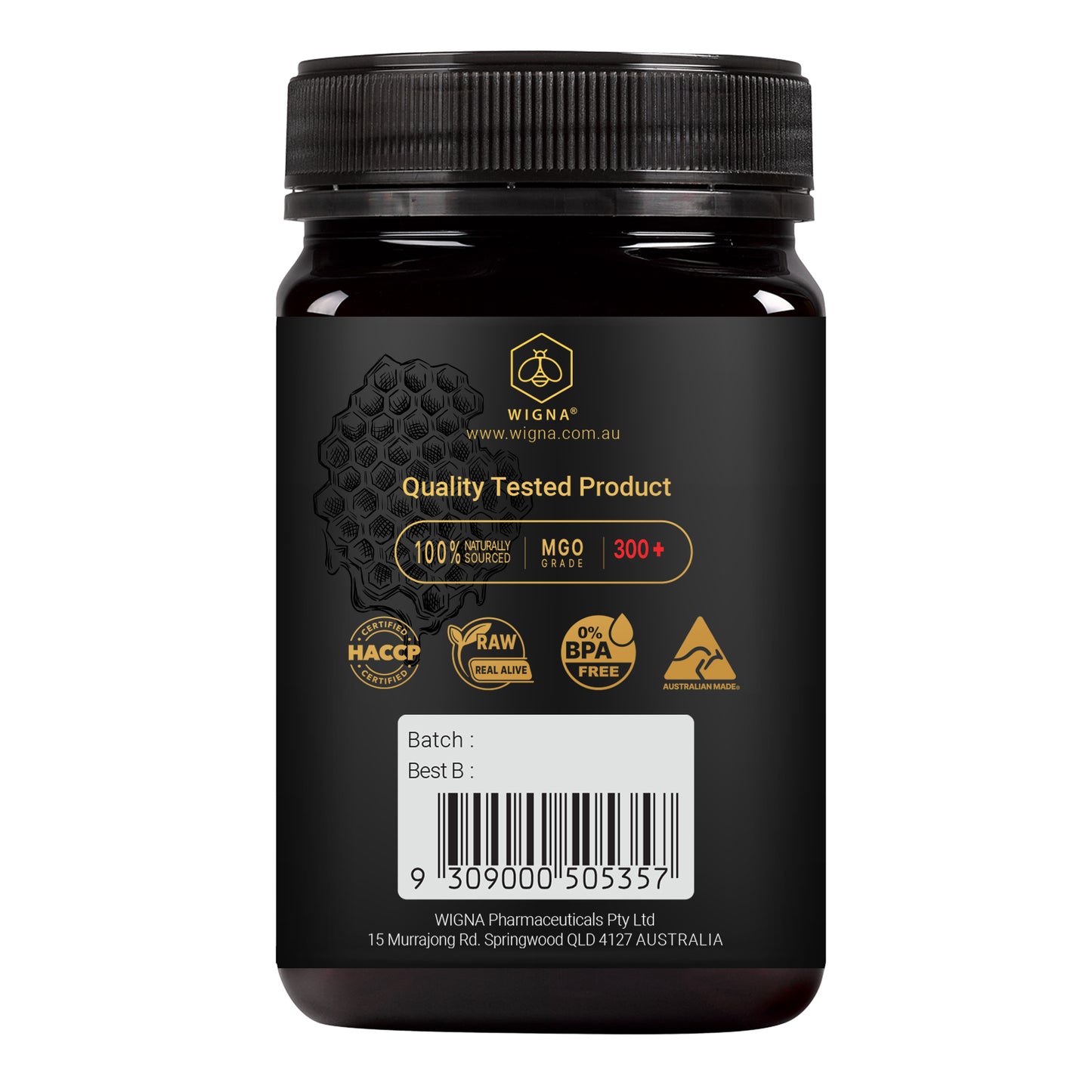 WIGNA Manuka Honey MGO 300+ 500g