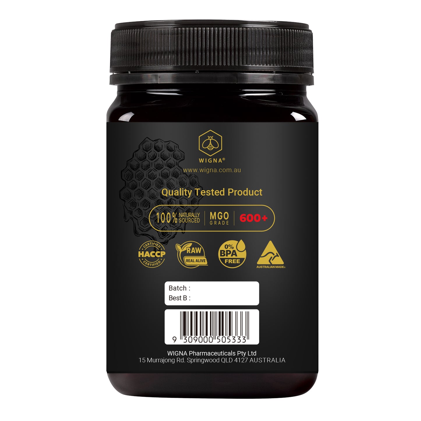 마누카꿀 MGO 600+ 500g