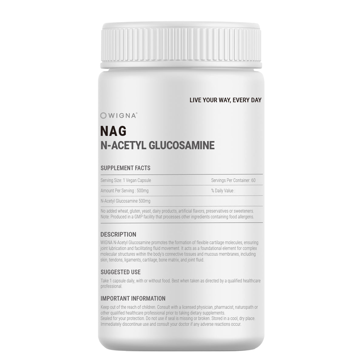 WIGNA NAG (N-Acetyl Glucosamine)