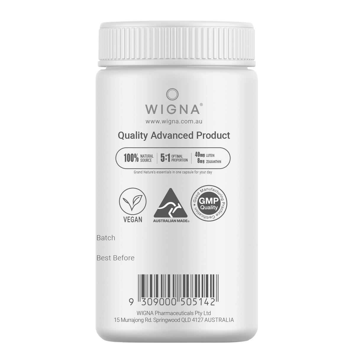 WIGNA 叶黄素和玉米黄质