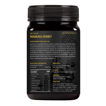 WIGNA 麦卢卡蜂蜜 MGO 100+ 500g